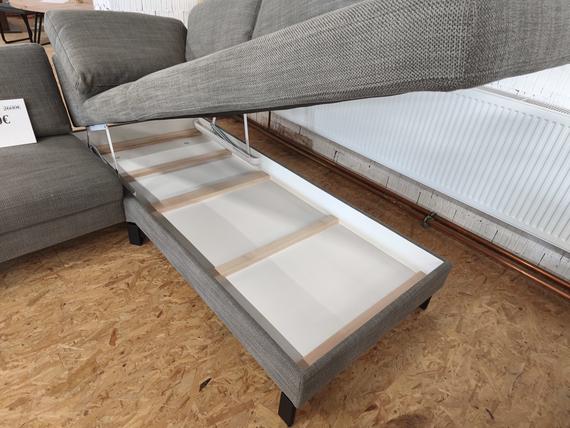 Ecksofa mit Bettkasten, Sofa, Polsterecke, 189 – Bild 4 von 4